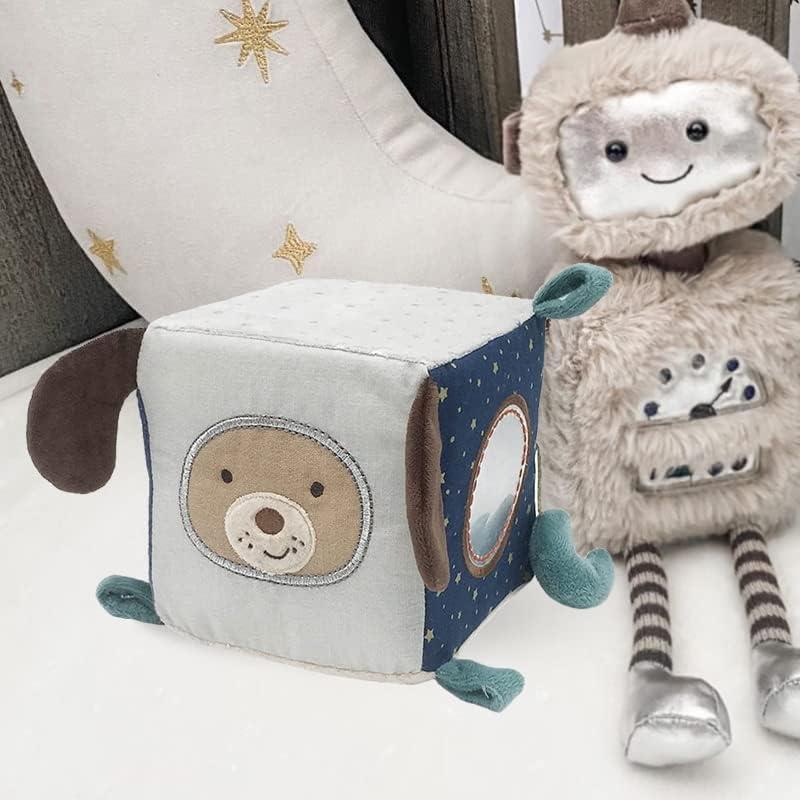 Cubo de Actividad Astro Dog MON AMI para Bebés 14x14 cm