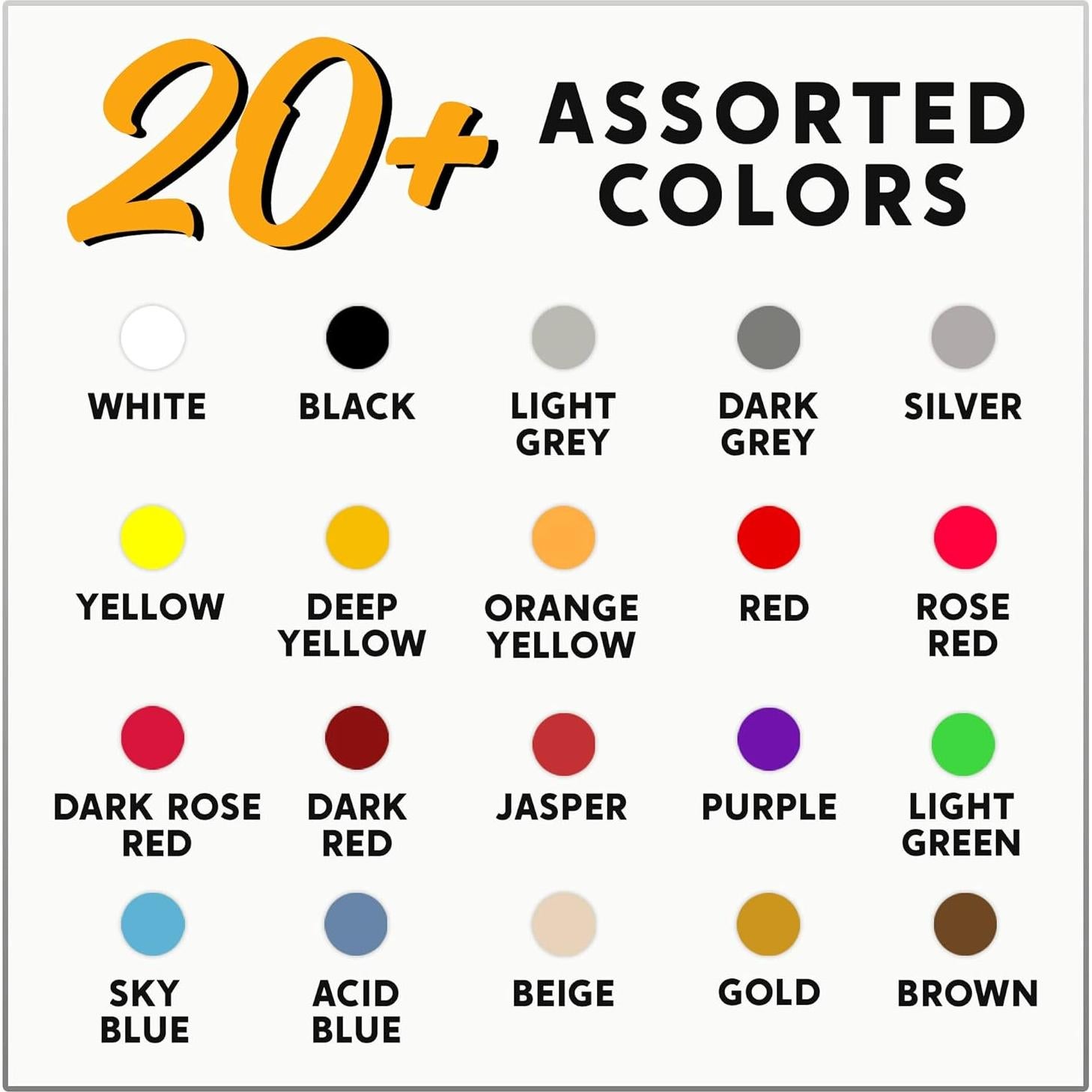 Paquete de Vinilo de Transferencia de Calor EcoRise - 20 Hojas 30.48x38.1cm