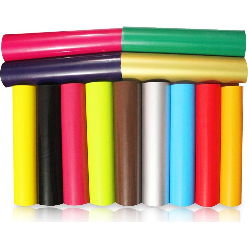 Paquete de Vinilo de Transferencia de Calor EcoRise - 20 Hojas 30.48x38.1cm