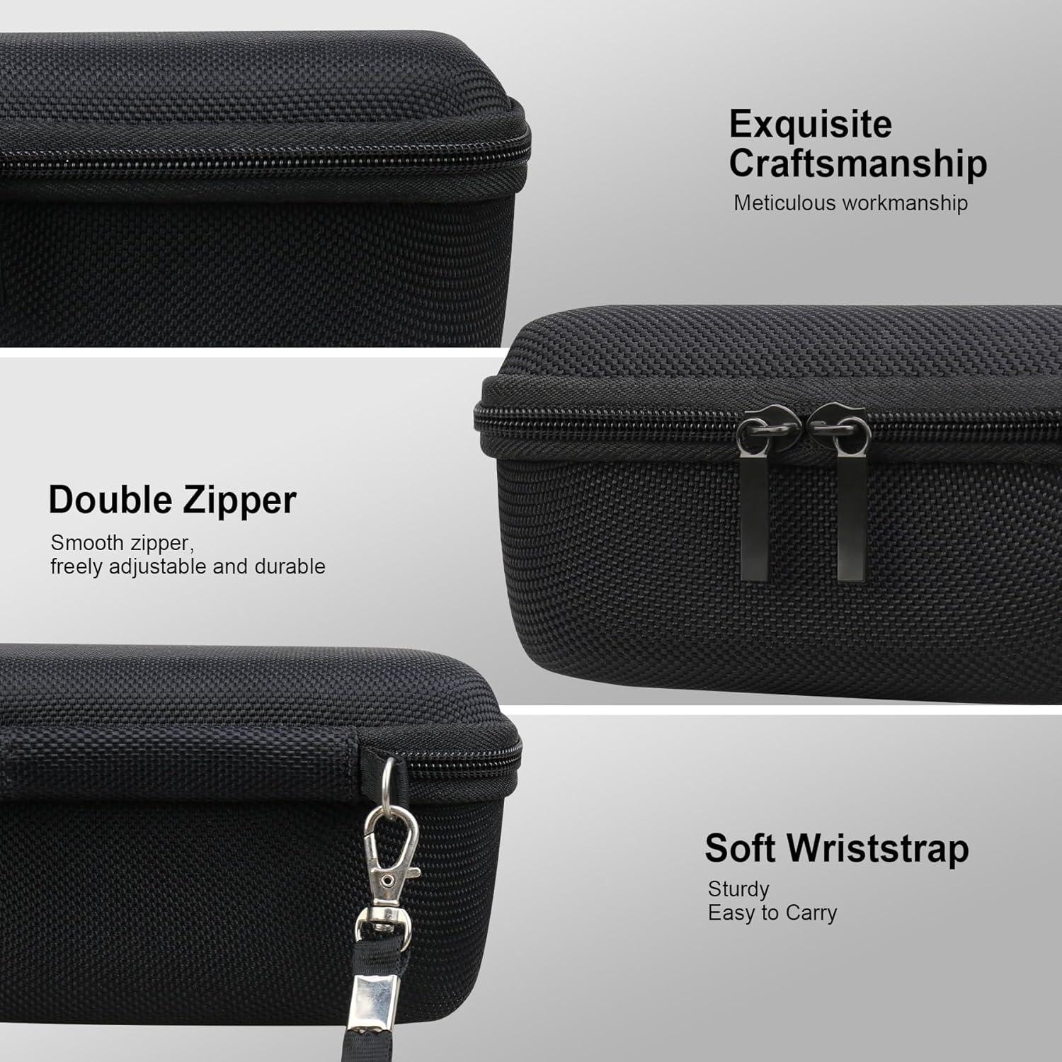 Funda dura RAIALL para cámara Canon PowerShot SX740 HS - Negro