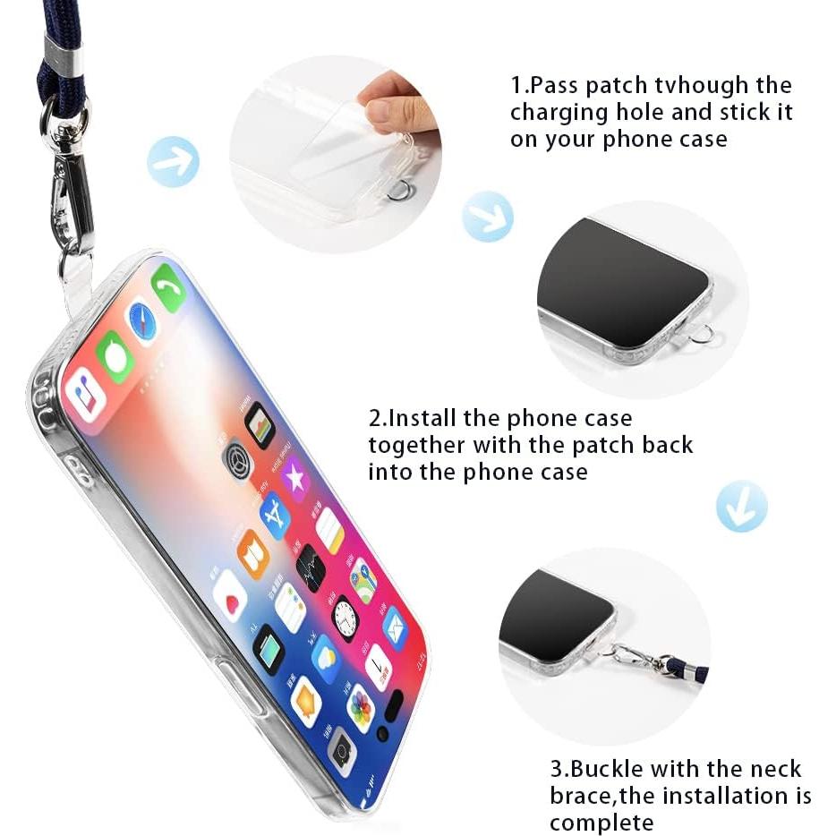 Funda para Balmuda Phone + Lanyard Ajustable Rojo