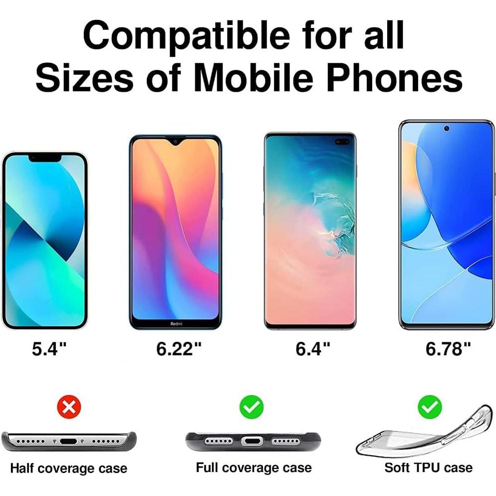 Funda para Balmuda Phone + Lanyard Ajustable Rojo