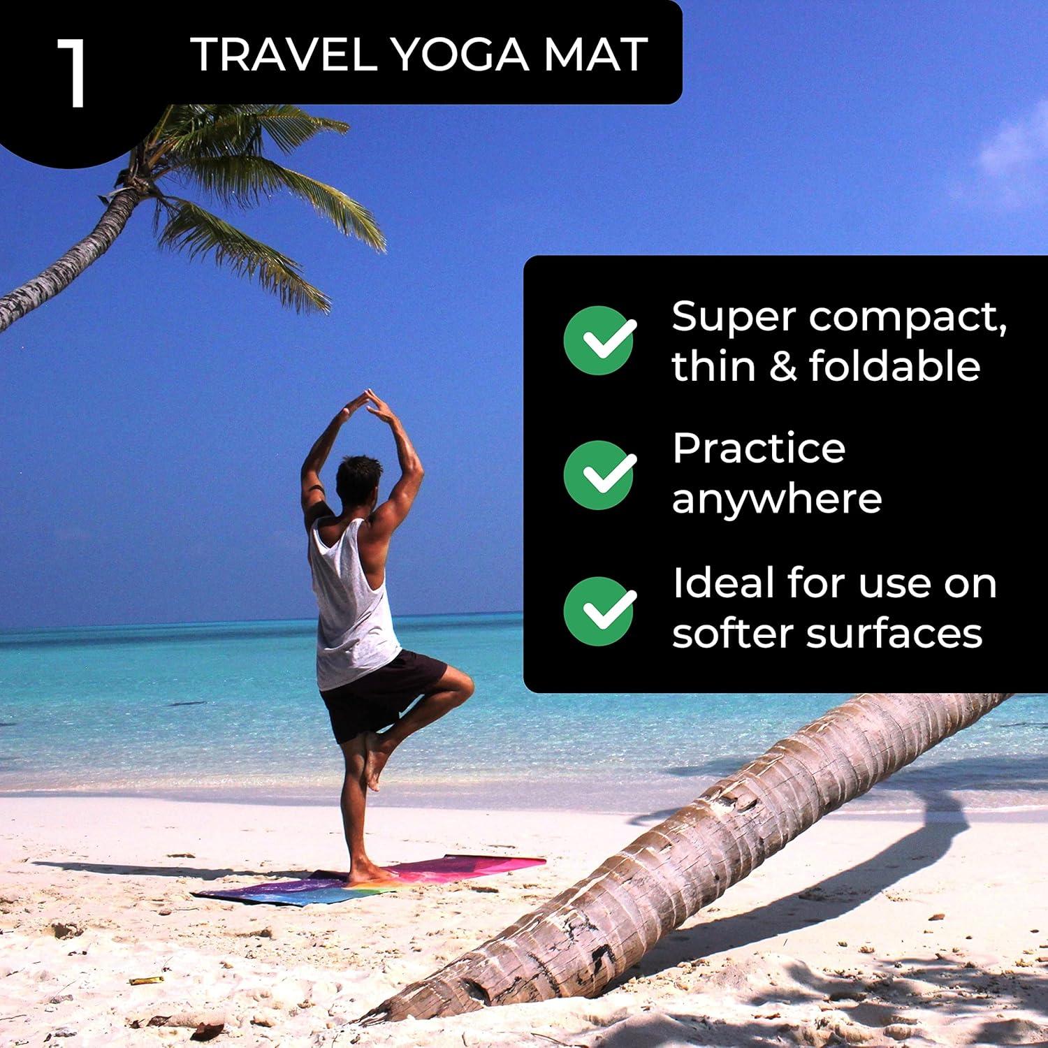 Esterilla de Yoga Plyopic 3 en 1 Antideslizante 177.8x61cm