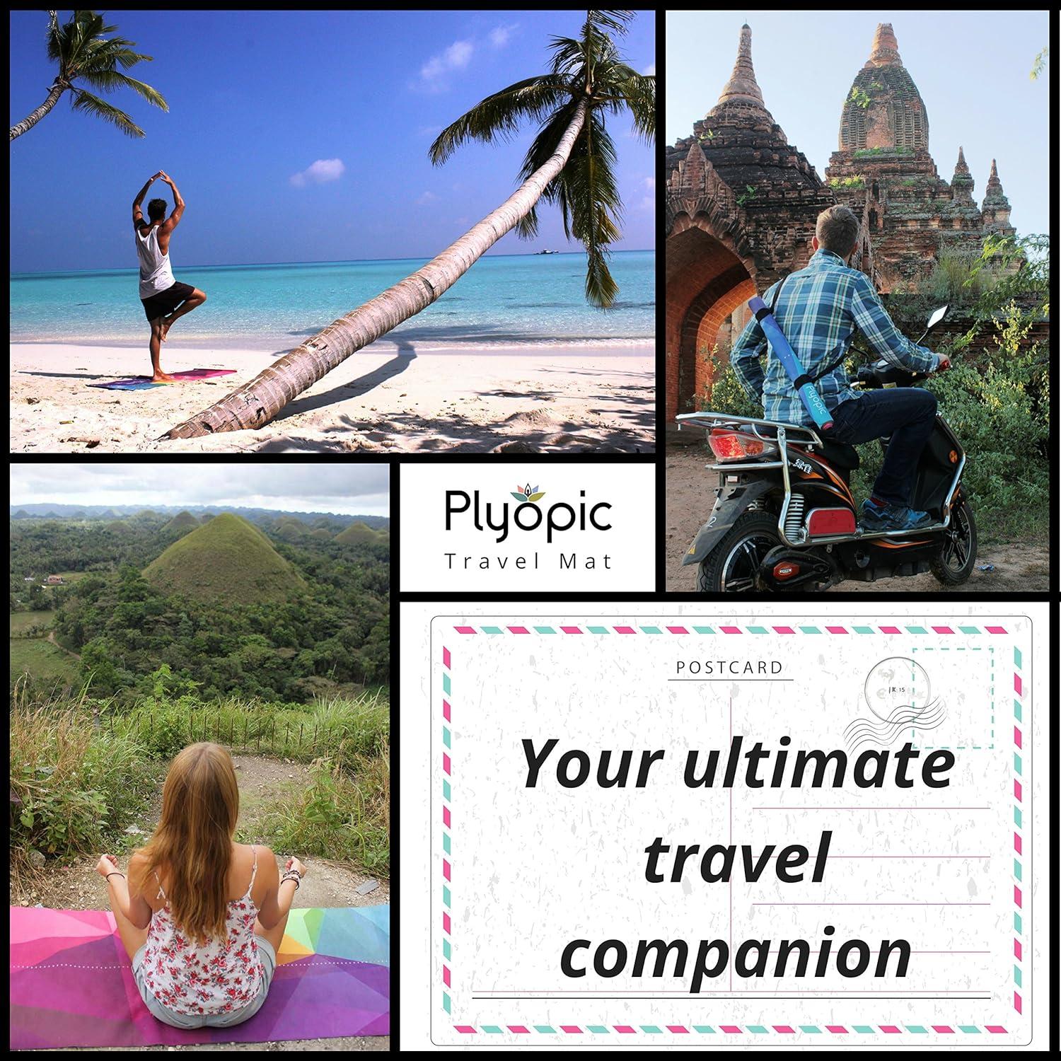 Esterilla de Yoga Plyopic 3 en 1 Antideslizante 177.8x61cm