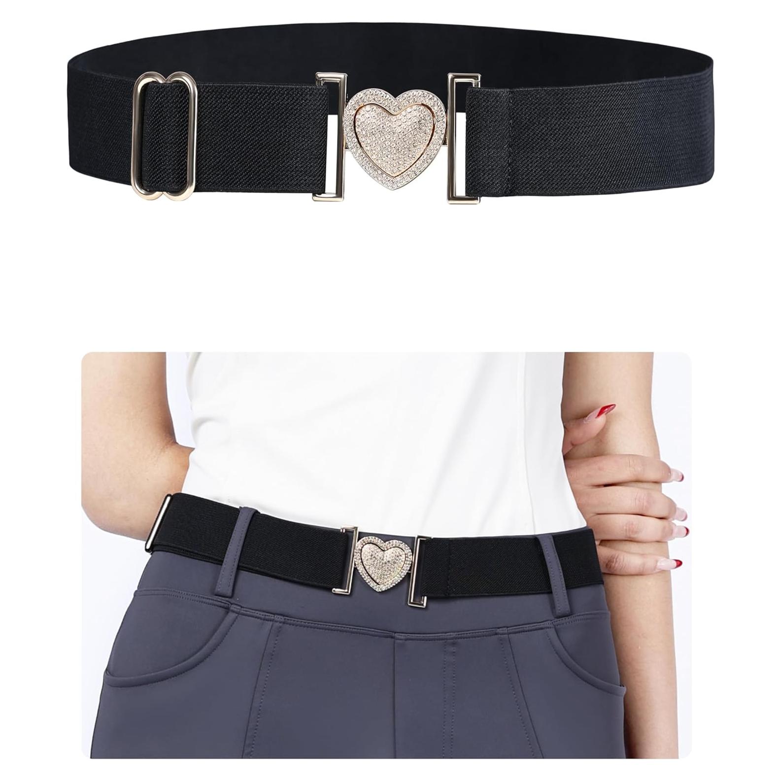 Cinturón Elástico Harrison Howard para Montar a Caballo - Negro