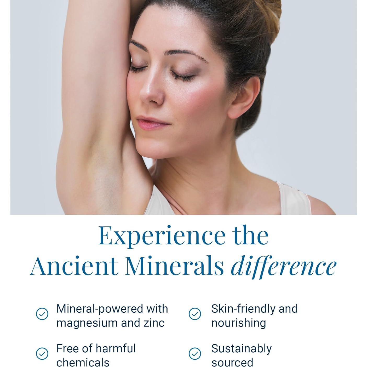 Crema Desodorante Natural Ancient Minerals 56.7g Eucalipto y Menta