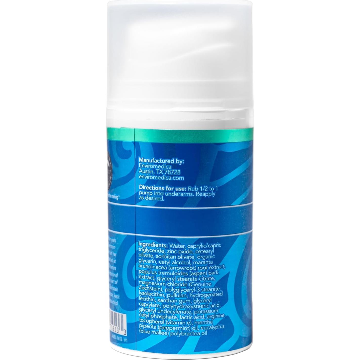 Crema Desodorante Natural Ancient Minerals 56.7g Eucalipto y Menta