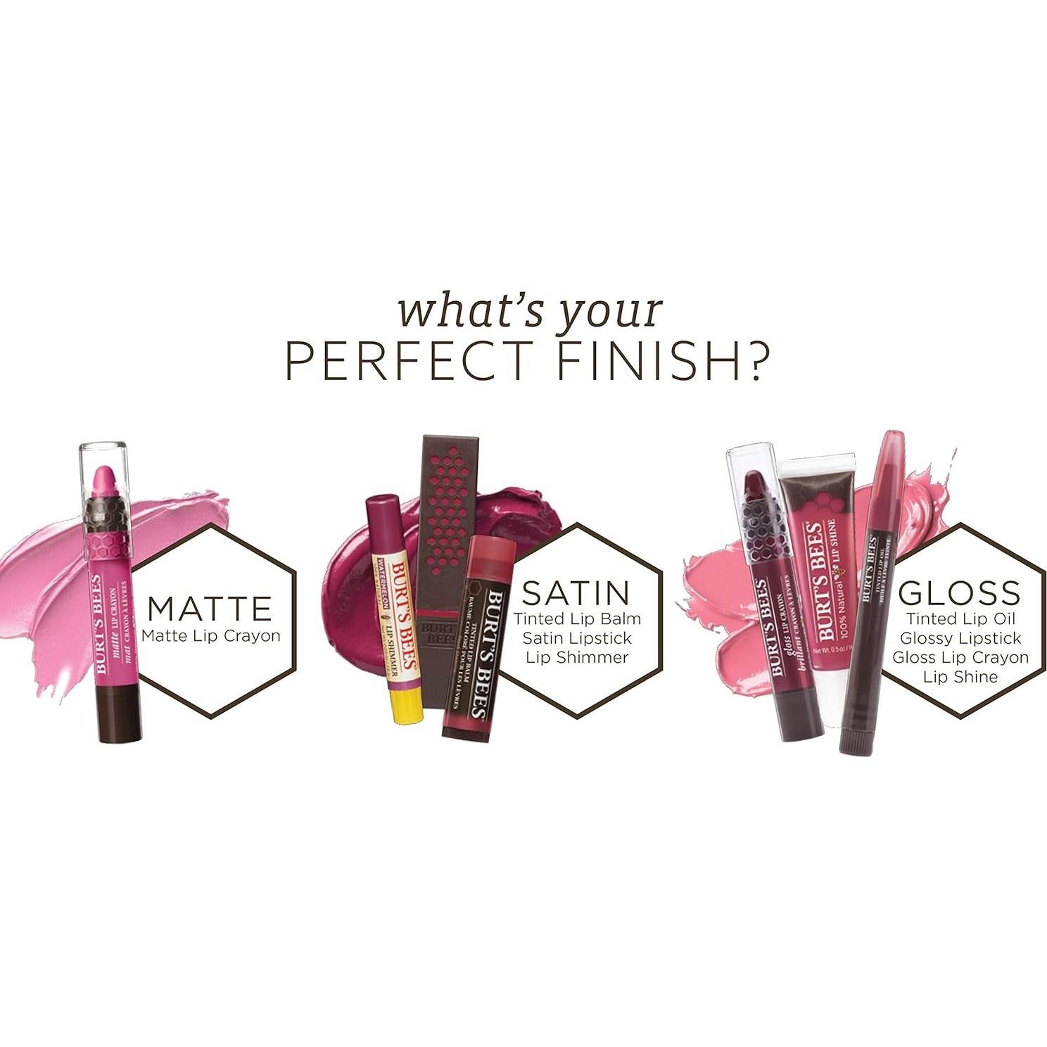 Bálsamo Labial Tinte Burt's Bees Zinnia 100% Natural - 2 Tubos