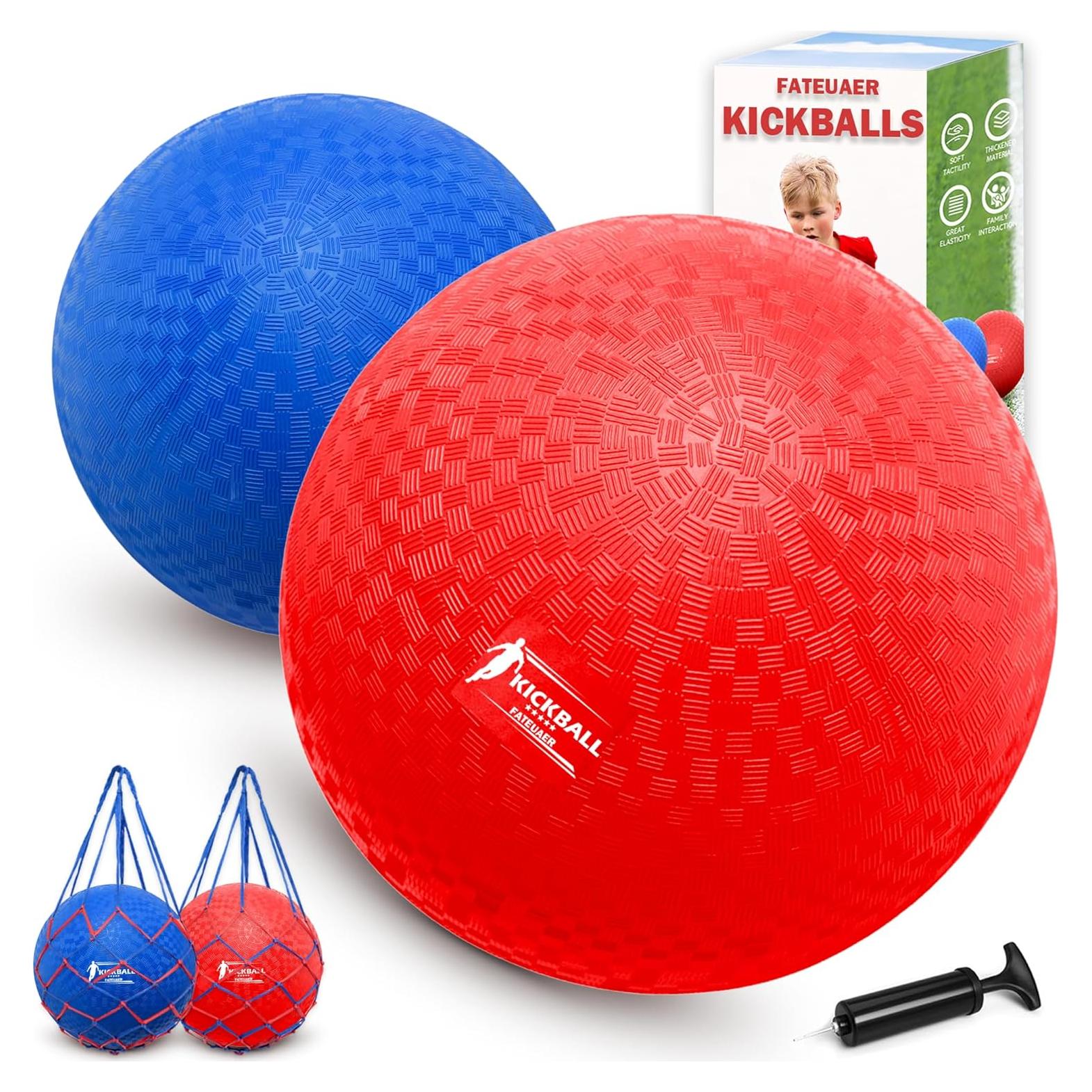 Set de 2 Pelotas de Dodgeball FATEUAER 10" con Bomba