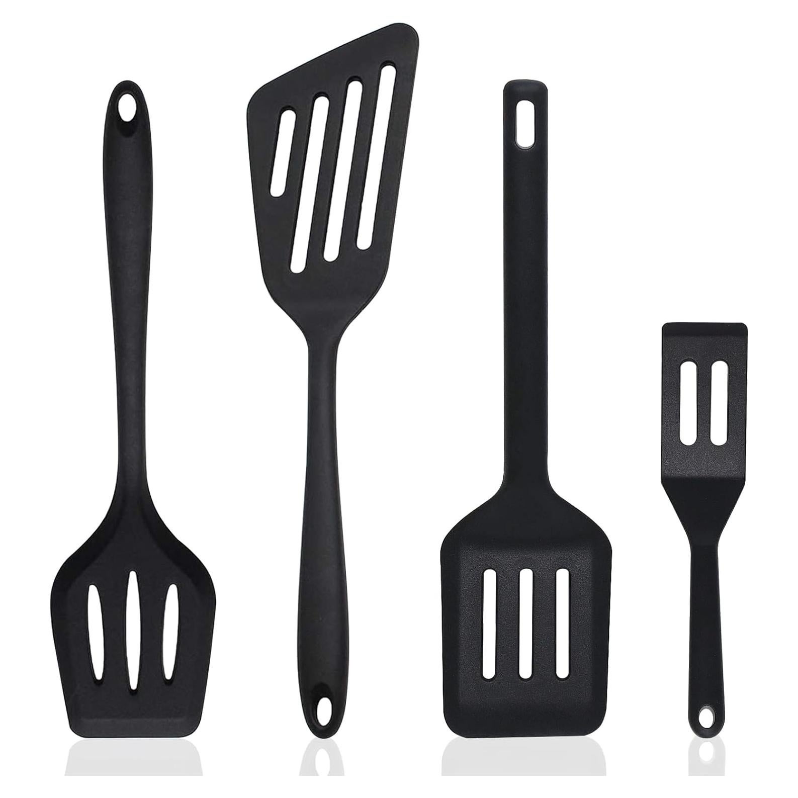 Juego de Espátulas de Silicona Pharamat - 4 Piezas, 30.5 a 34.5 cm