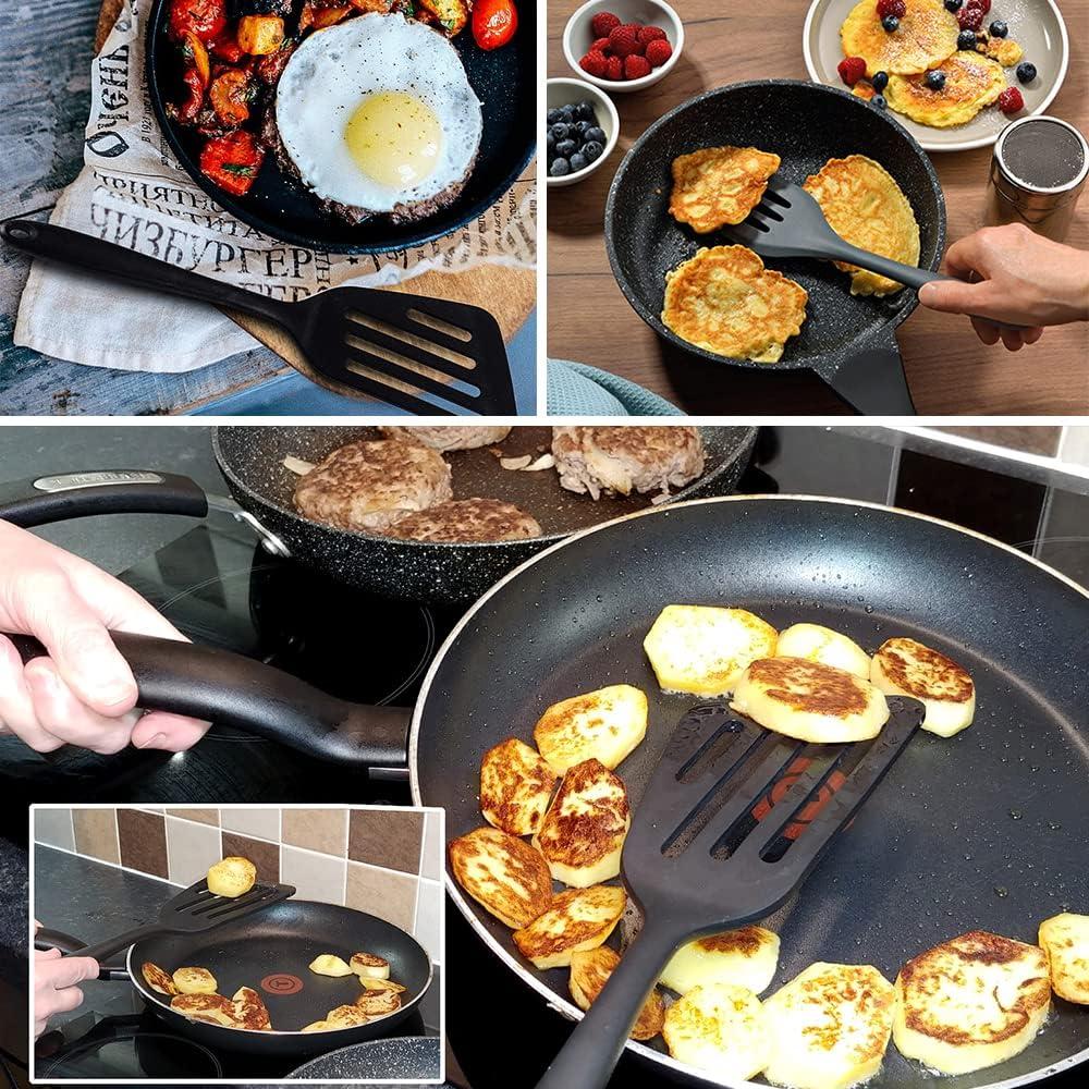 Juego de Espátulas de Silicona Pharamat - 4 Piezas, 30.5 a 34.5 cm