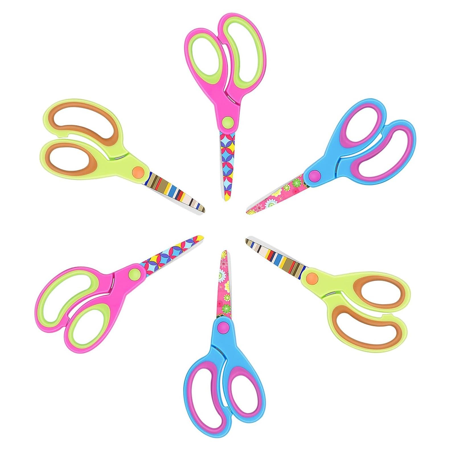 Tijeras de Seguridad para Niños Vutyvve - 6 Pares Colores Brillantes