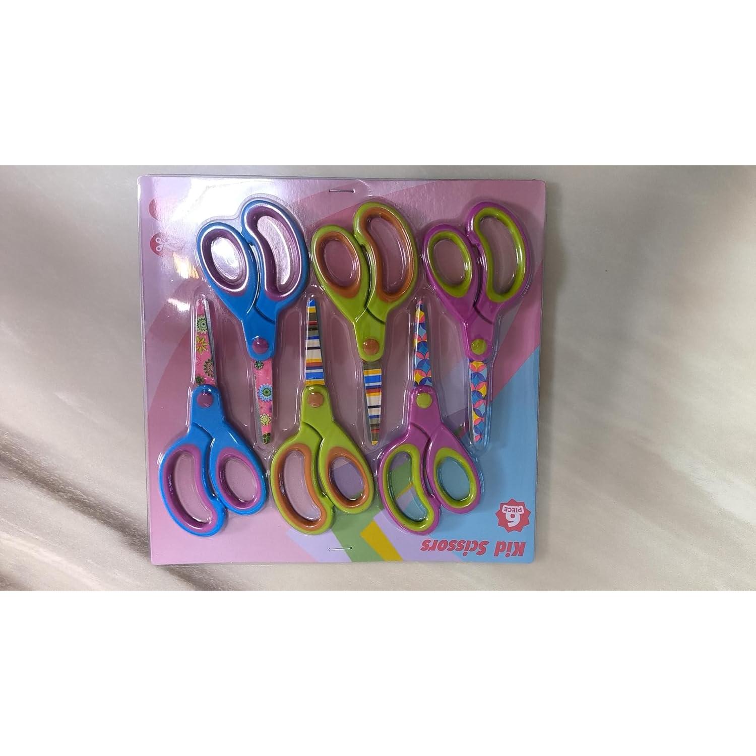 Tijeras de Seguridad para Niños Vutyvve - 6 Pares Colores Brillantes