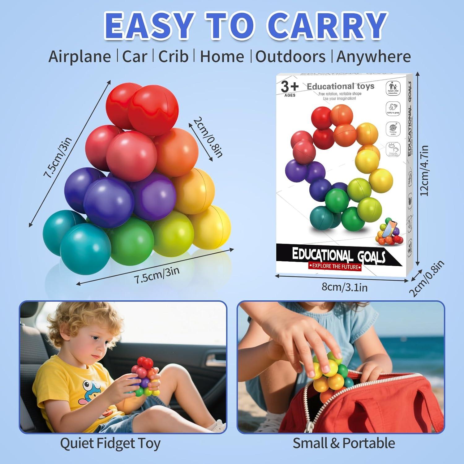 Juguetes Sensoriales Antiestrés Hymaz - Paquete de 2