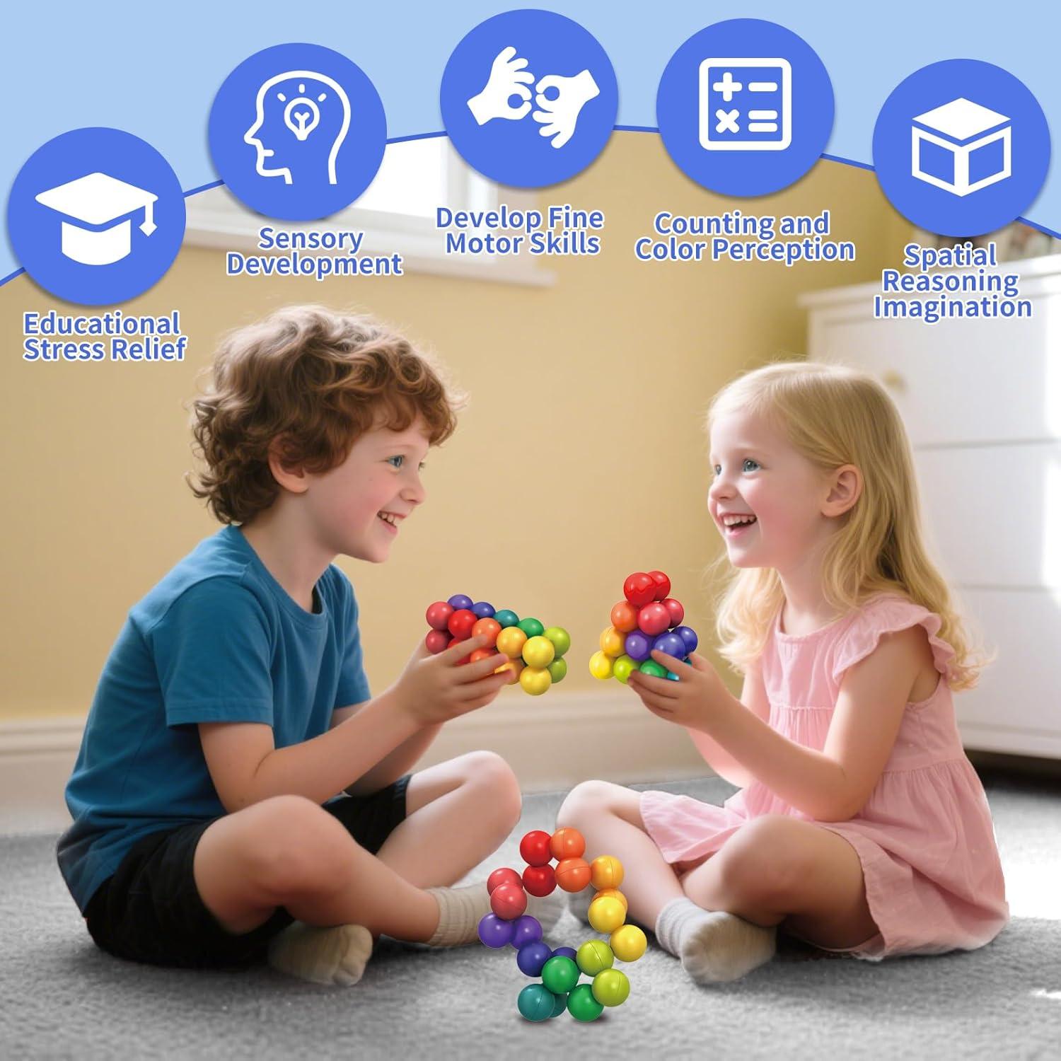 Juguetes Sensoriales Antiestrés Hymaz - Paquete de 2