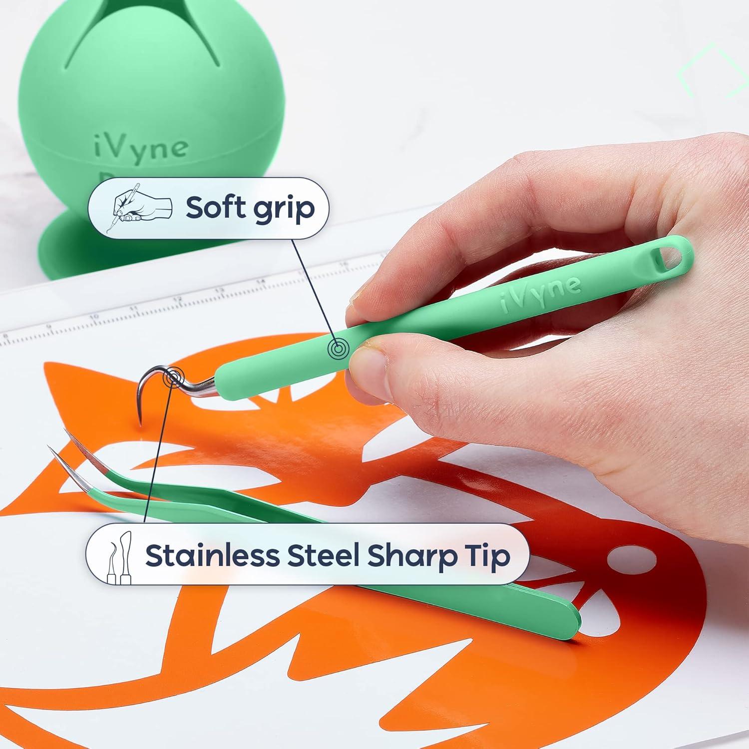 Kit de Herramientas de Deshierbe iVyne 8 Piezas Verde Berry