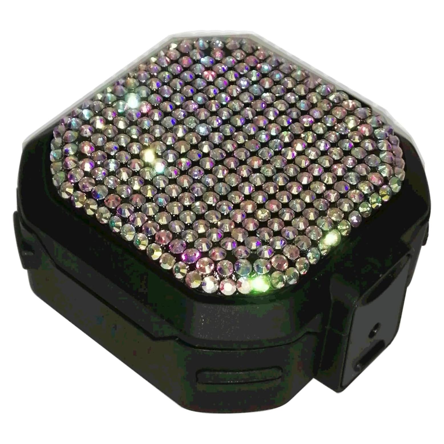 Funda Brillante Teazgopx para Samsung Galaxy Buds con Llavero