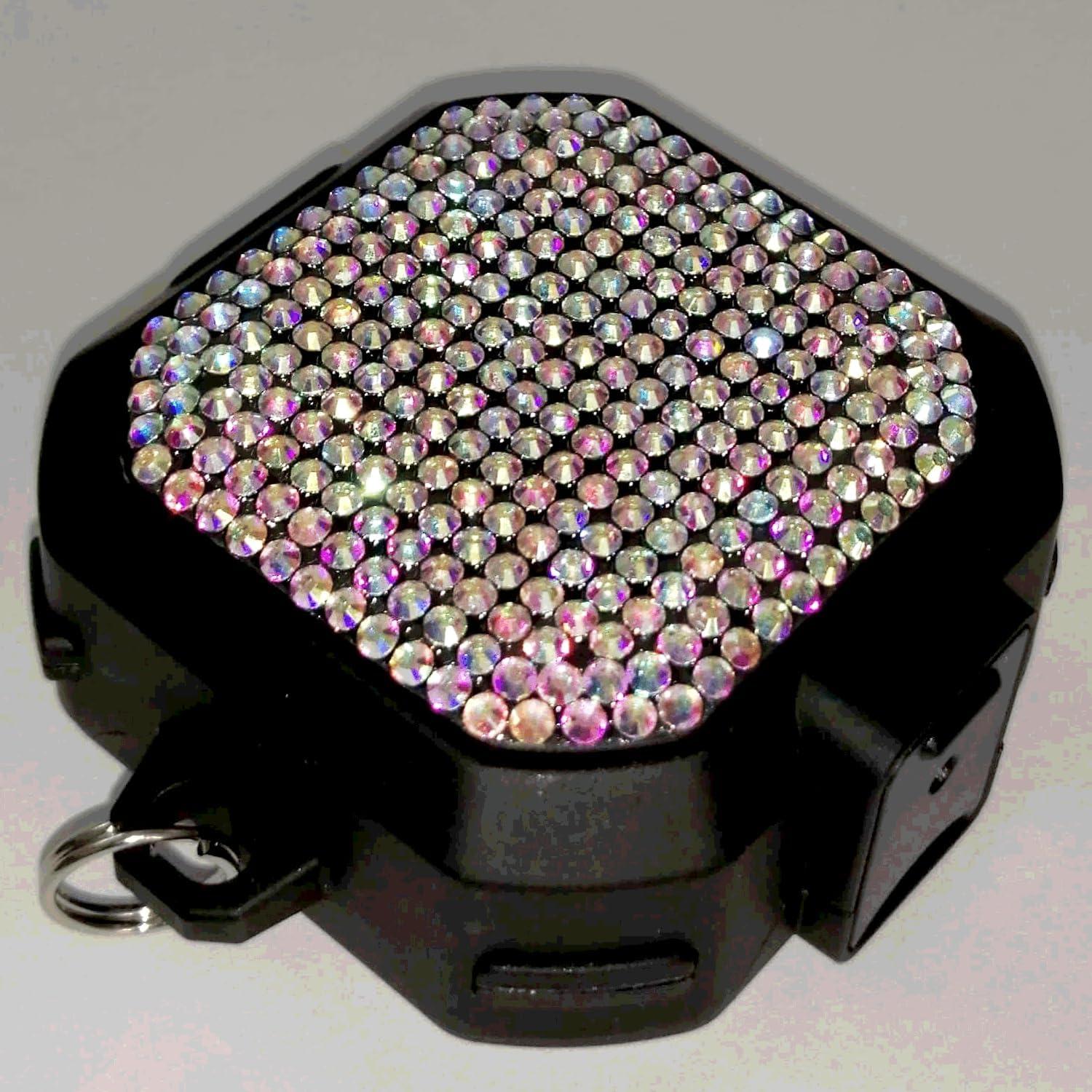 Funda Brillante Teazgopx para Samsung Galaxy Buds con Llavero