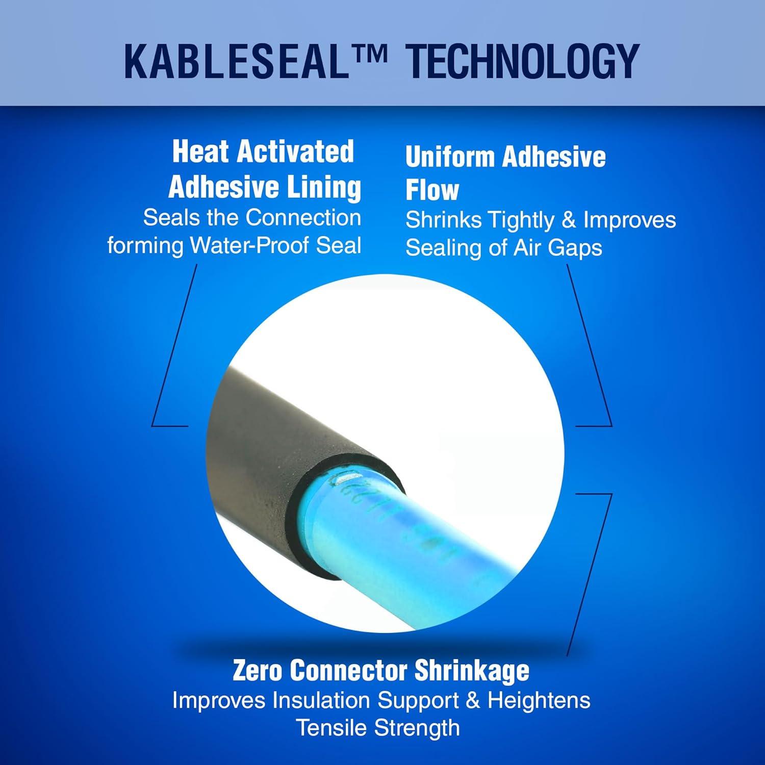 Kit de Conectores de Cable 400pcs Nuevo Age KableSeal AWG 26-10