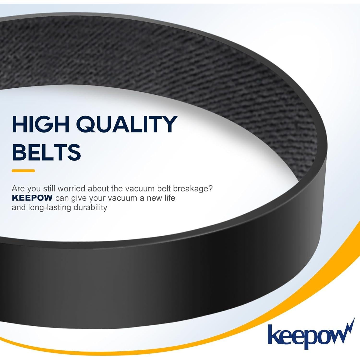 Cinta de Aspiradora KEEPOW 440005536 para Hoover Dual Power Max