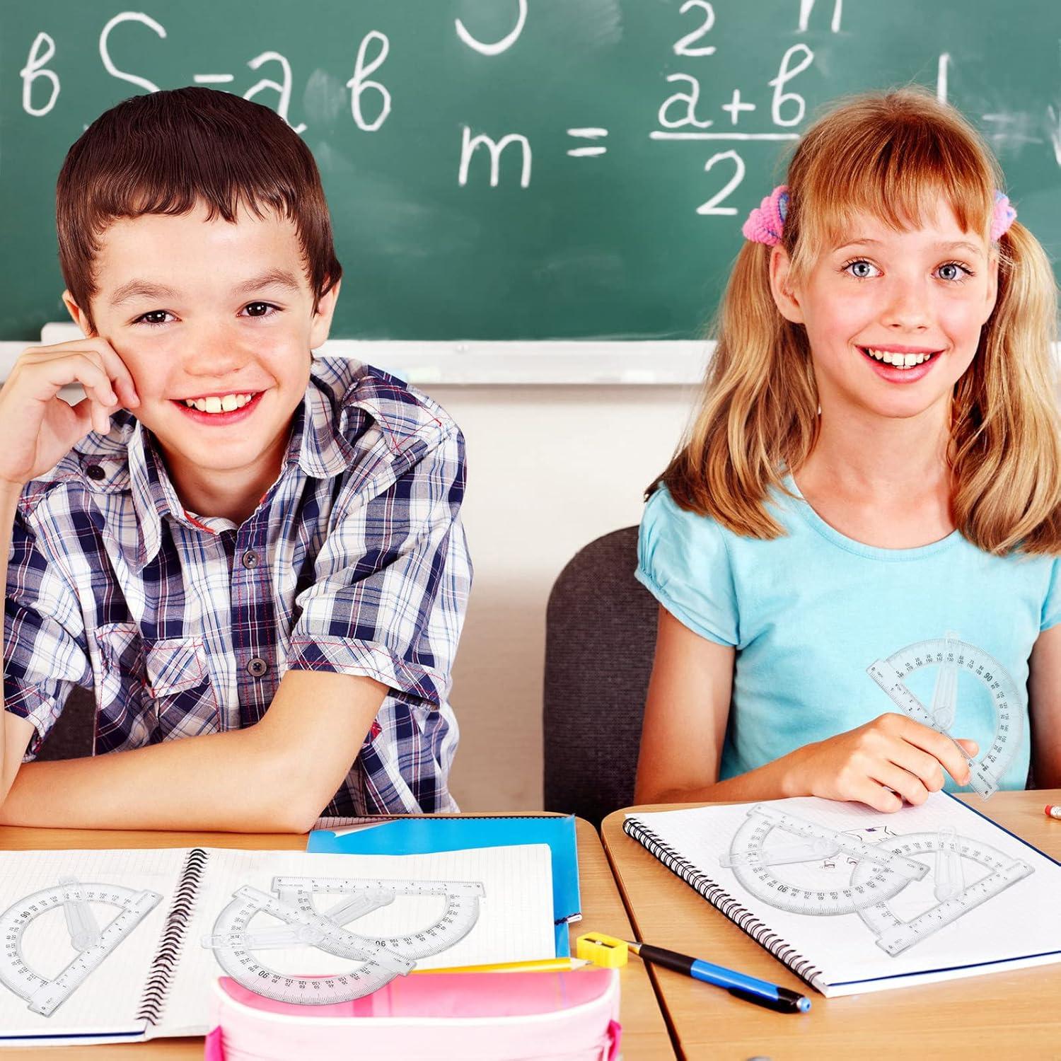 Transportadores de Plástico Zonon 15.5 cm - 2 Piezas