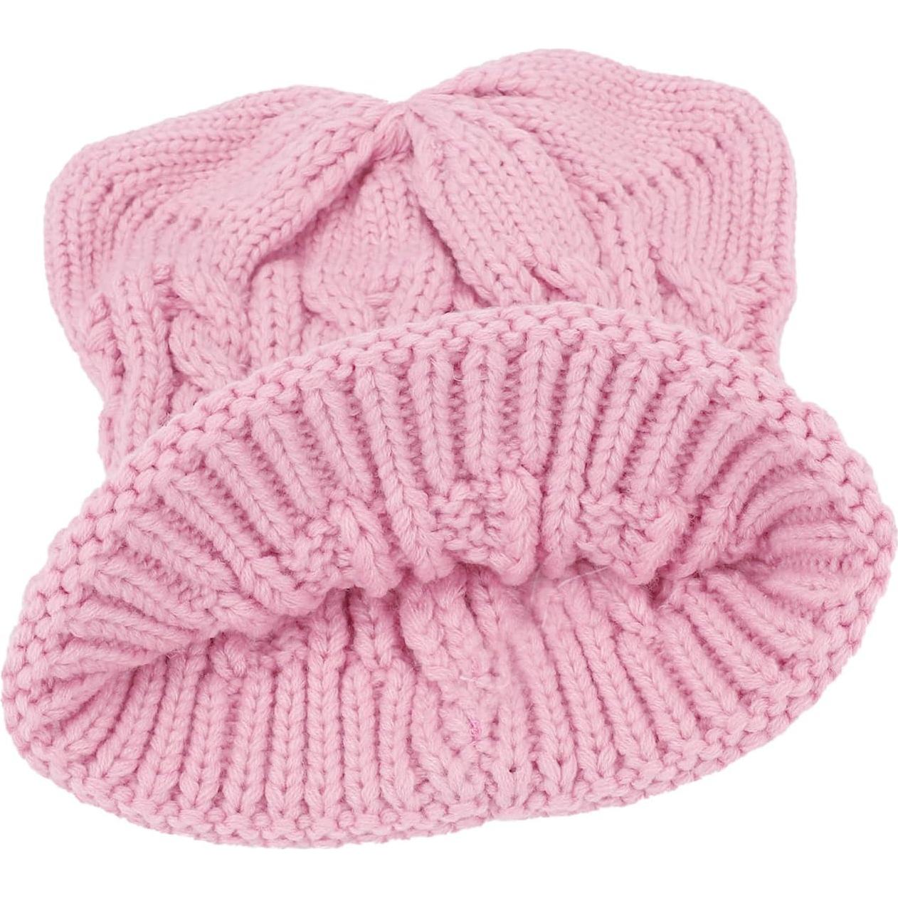 Gorro de Invierno con Orejas de Gato para Niñas - Beanie Cálido