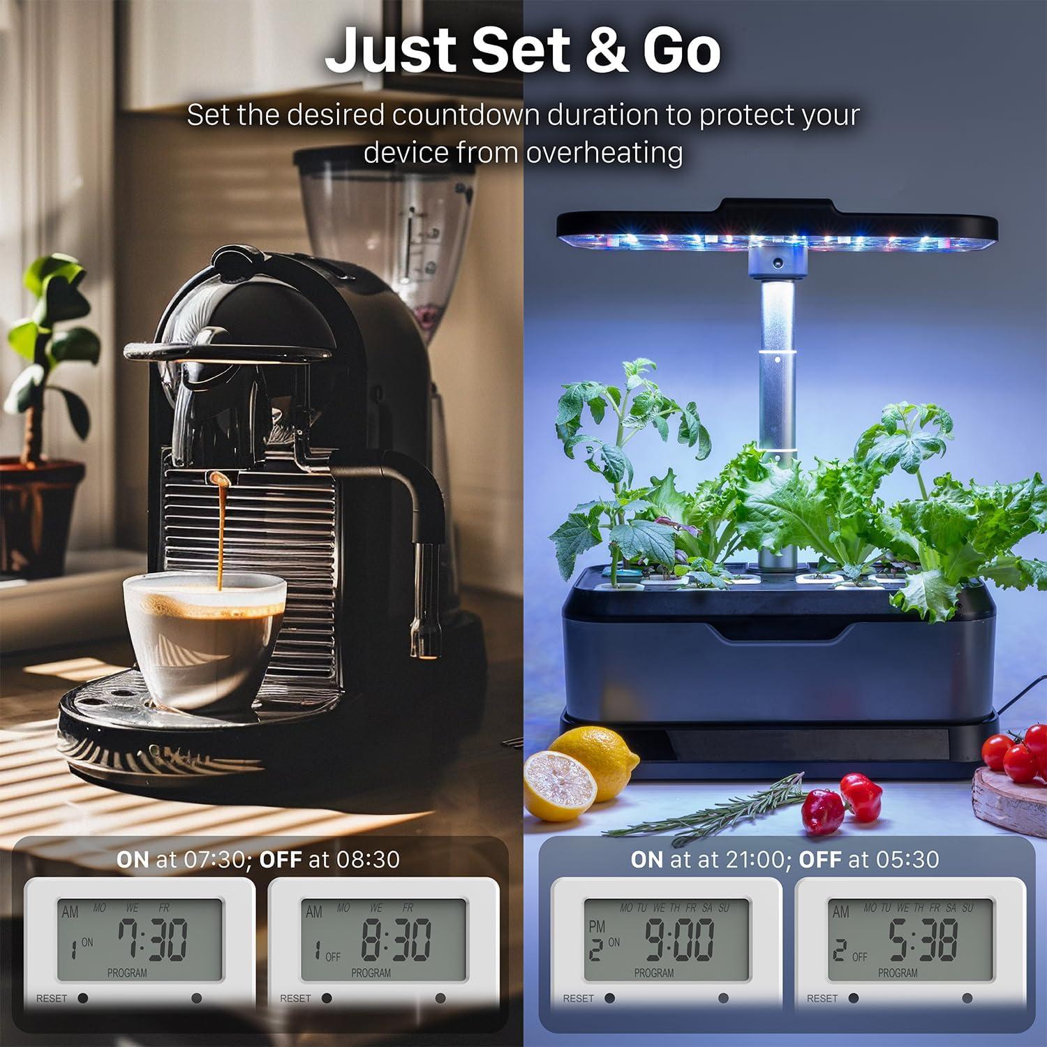 Temporizador Digital FosPower 7 Días Doble 0.15 kg