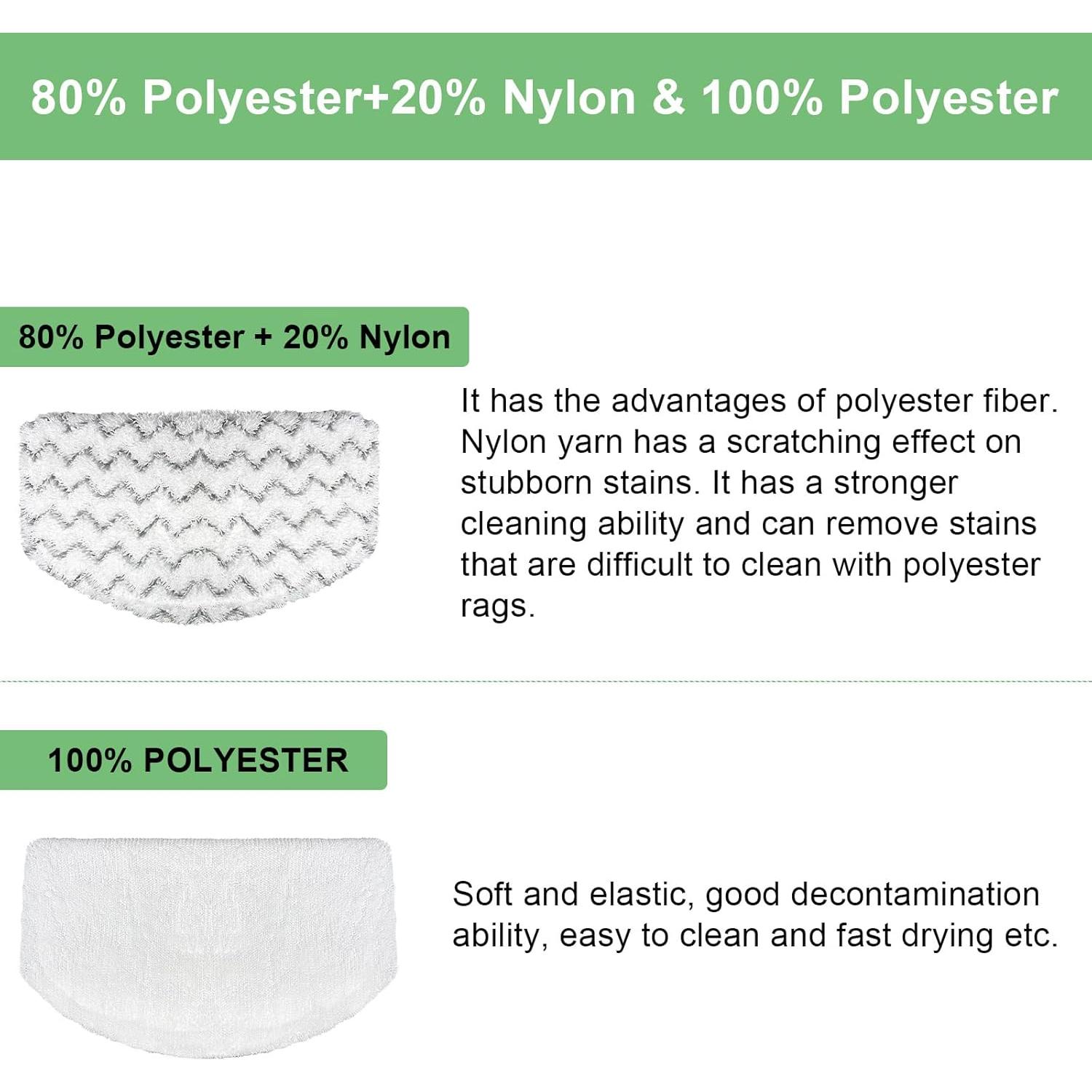 Paquete de 6 almohadillas de repuesto Bissell 1940 1806 2685A