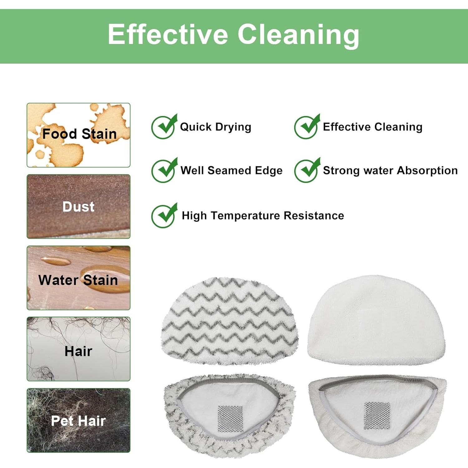 Paquete de 6 almohadillas de repuesto Bissell 1940 1806 2685A