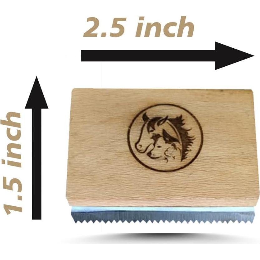 Cepillo Deshedding I.N PREMIUM para Gatos y Perros - 6.35 cm