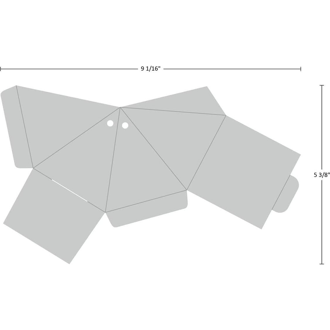 Cortador de cajas triangular Bira Craft 23x13.7 cm