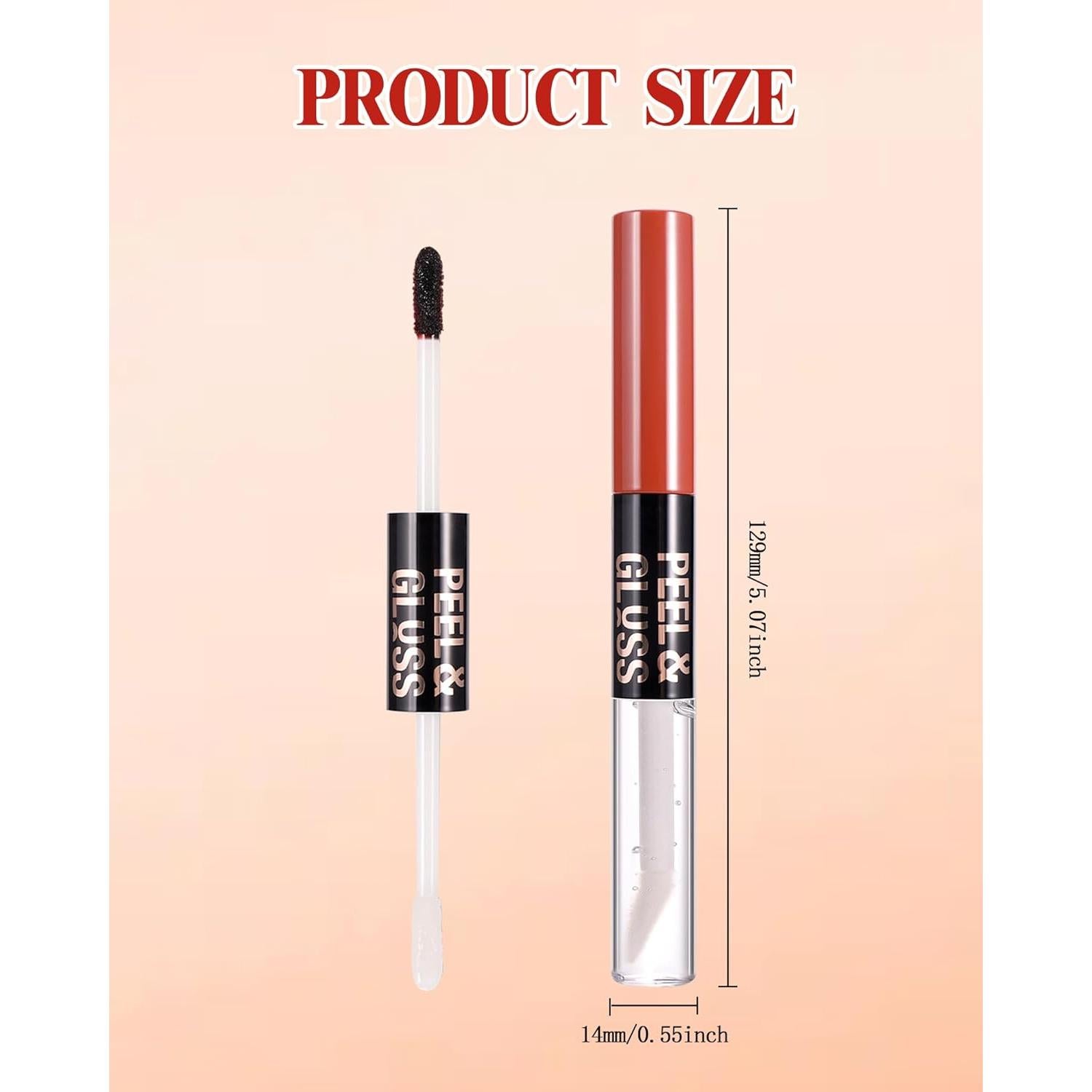 Set de Tinte Labial Peel Off 2 en 1 Rosa Crush - Larga Duración