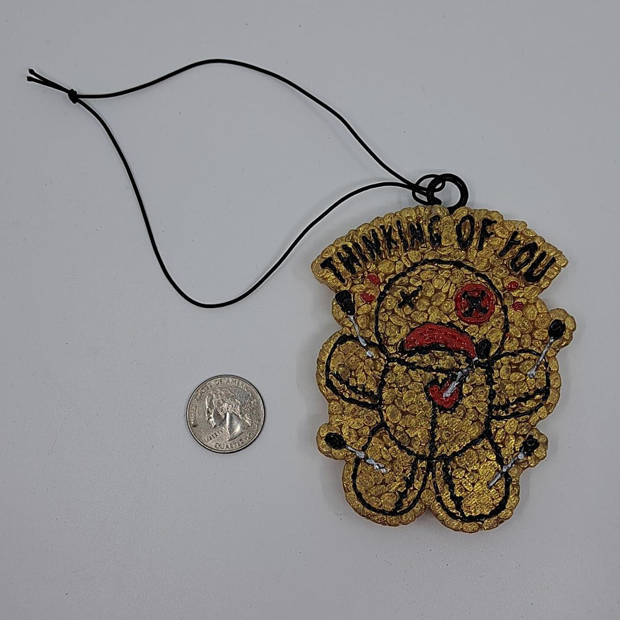 Ambientador de Auto Voodoo Duradero con Colgador Ajustable