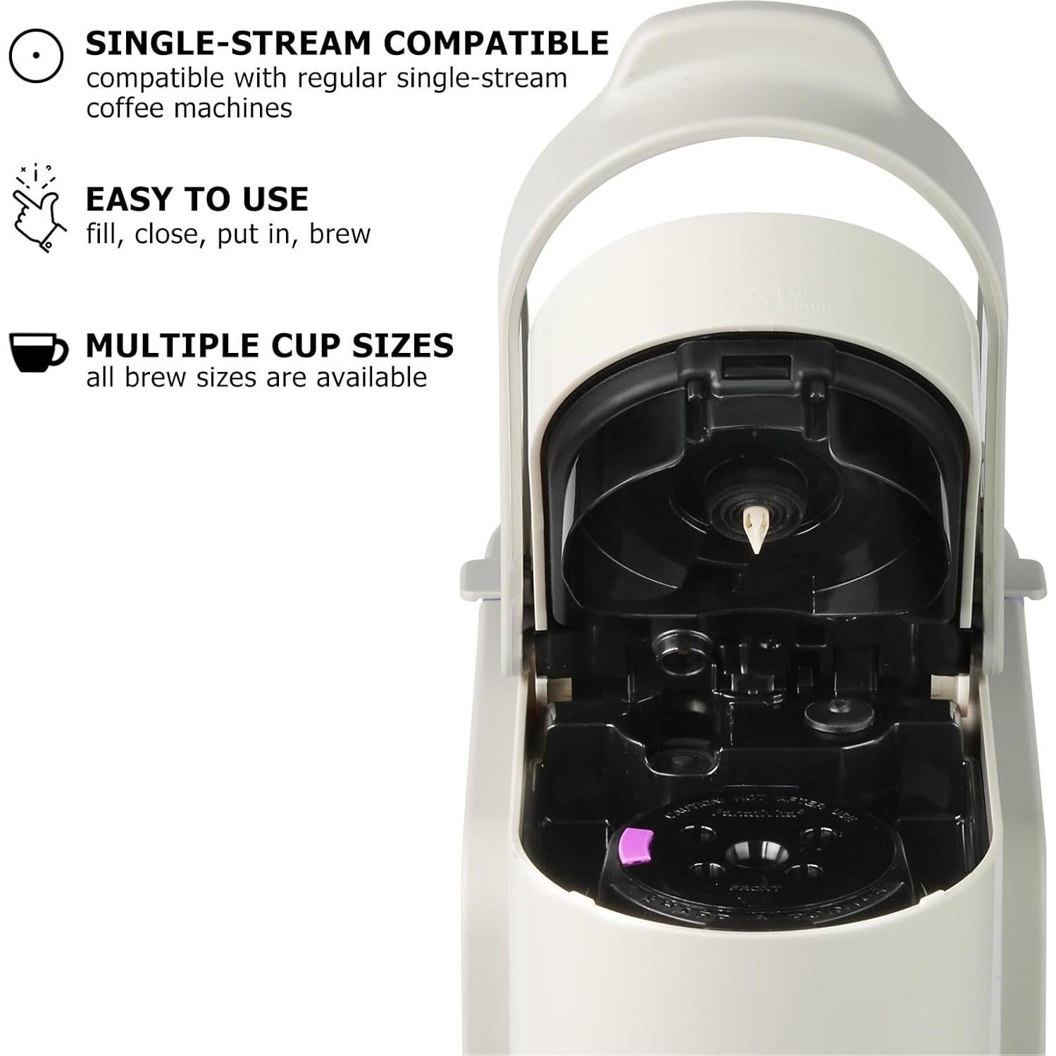 K Cups Reutilizables Fanativita para Cafetera Keurig - 1 Paquete