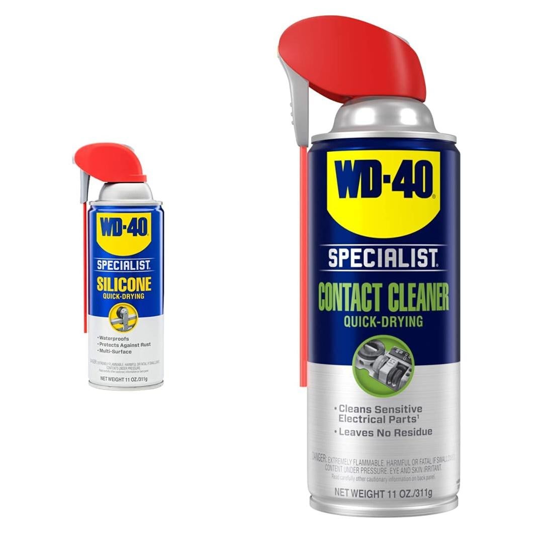Lubricante de Silicona y Limpiador de Contacto WD-40 311 g