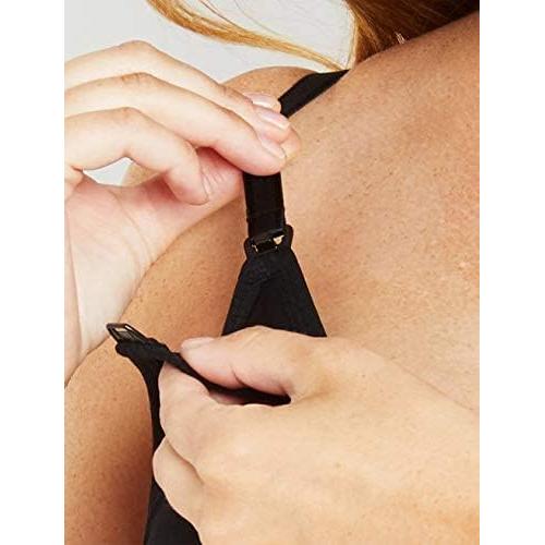 Sostén de Lactancia Sin Costuras Motherhood Maternity Negro