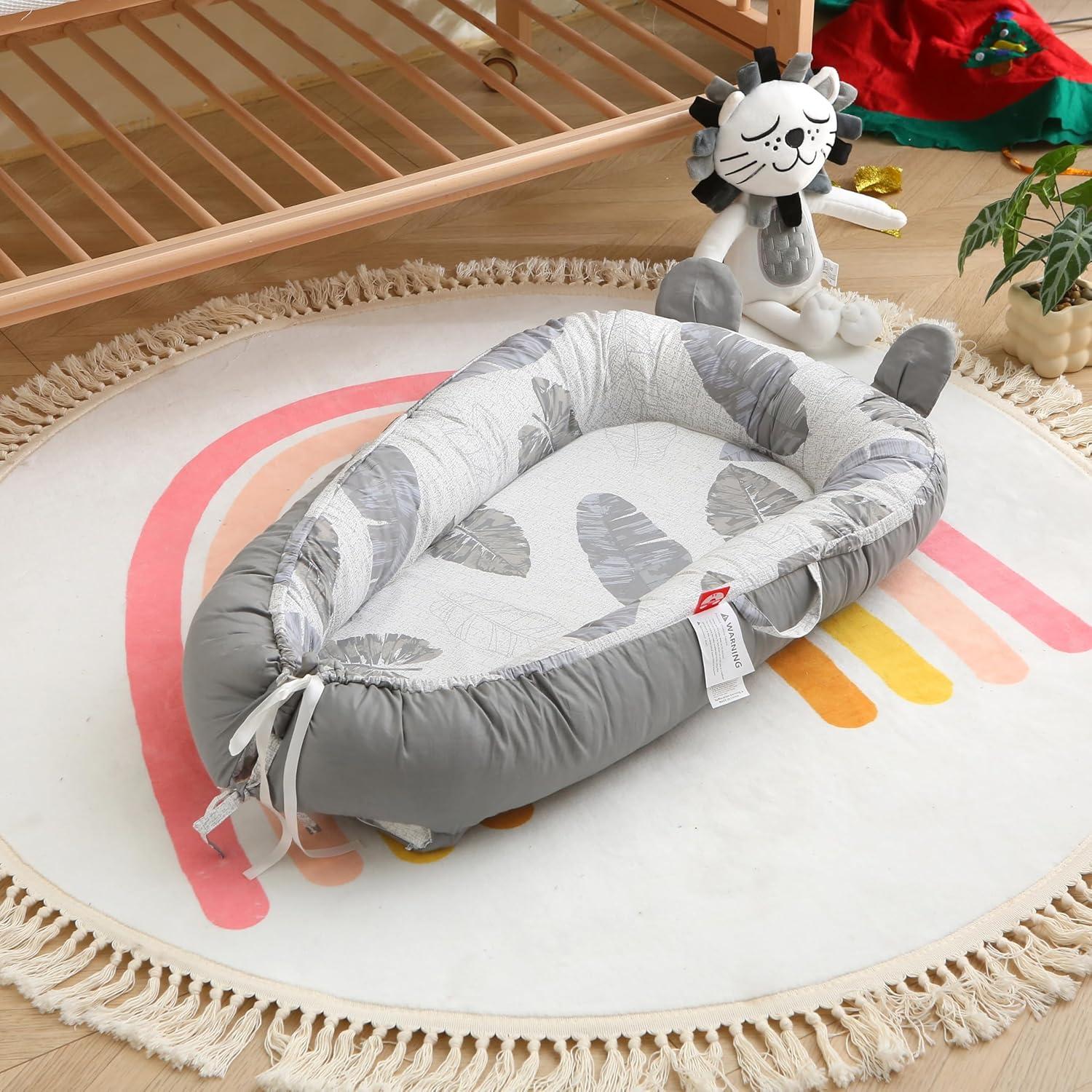 Cuna Nido para Bebés MAMAJOVE 0-24 Meses Algodón Suave