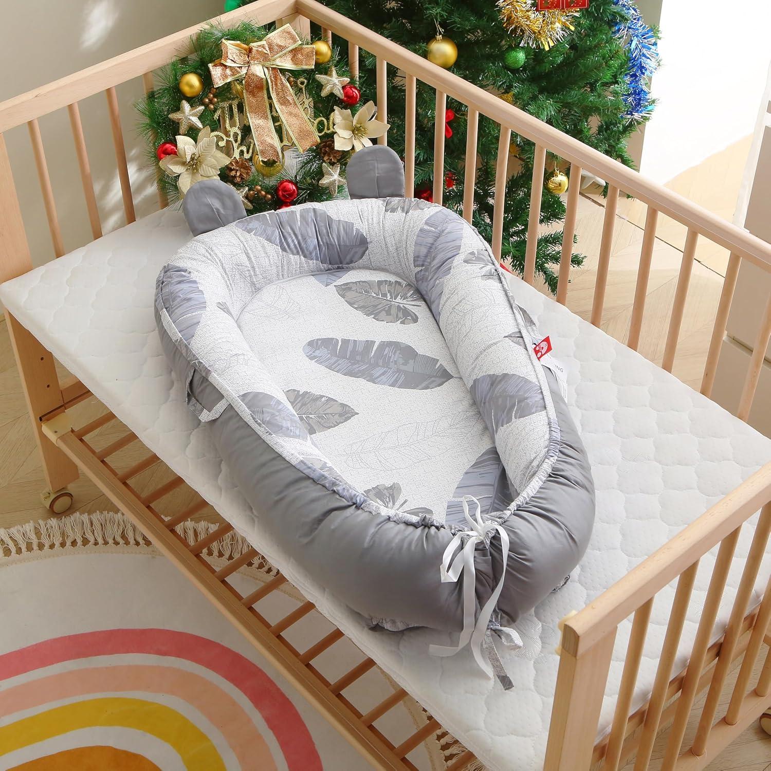 Cuna Nido para Bebés MAMAJOVE 0-24 Meses Algodón Suave