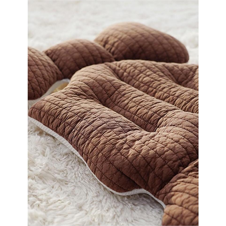 Almohadilla de Asiento Universal para Carrito de Bebé Marrón