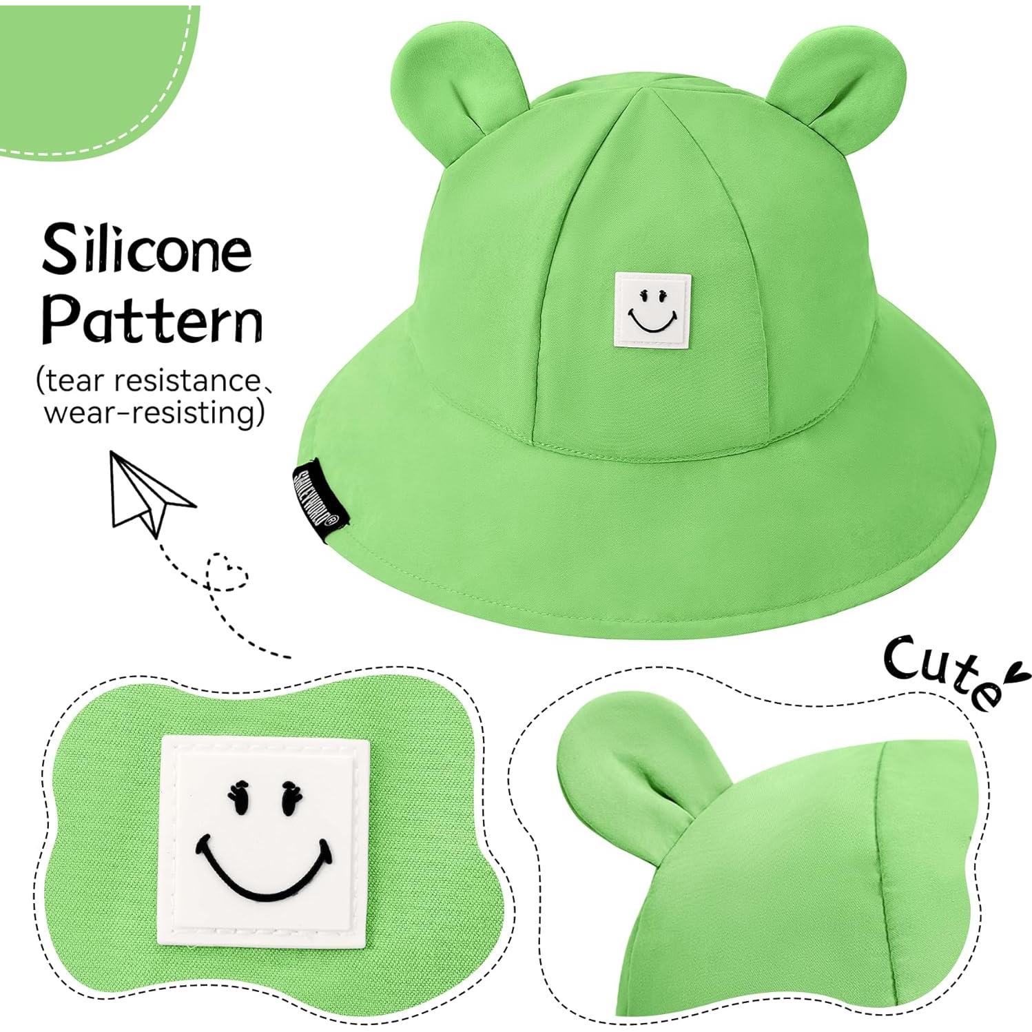 Sombrero de Sol Zando para Bebé UPF 50+ Orejas de Oso