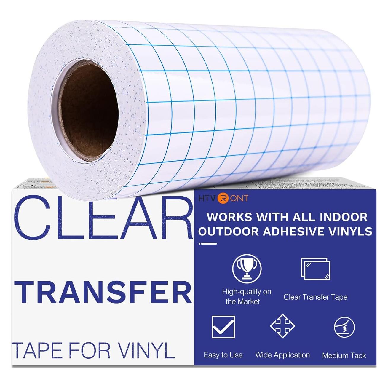 Cinta de Transferencia HTVRONT 15.24 cm x 15.24 m Azul Claro