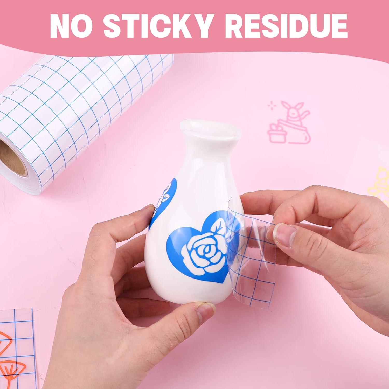 Cinta de Transferencia HTVRONT 15.24 cm x 15.24 m Azul Claro