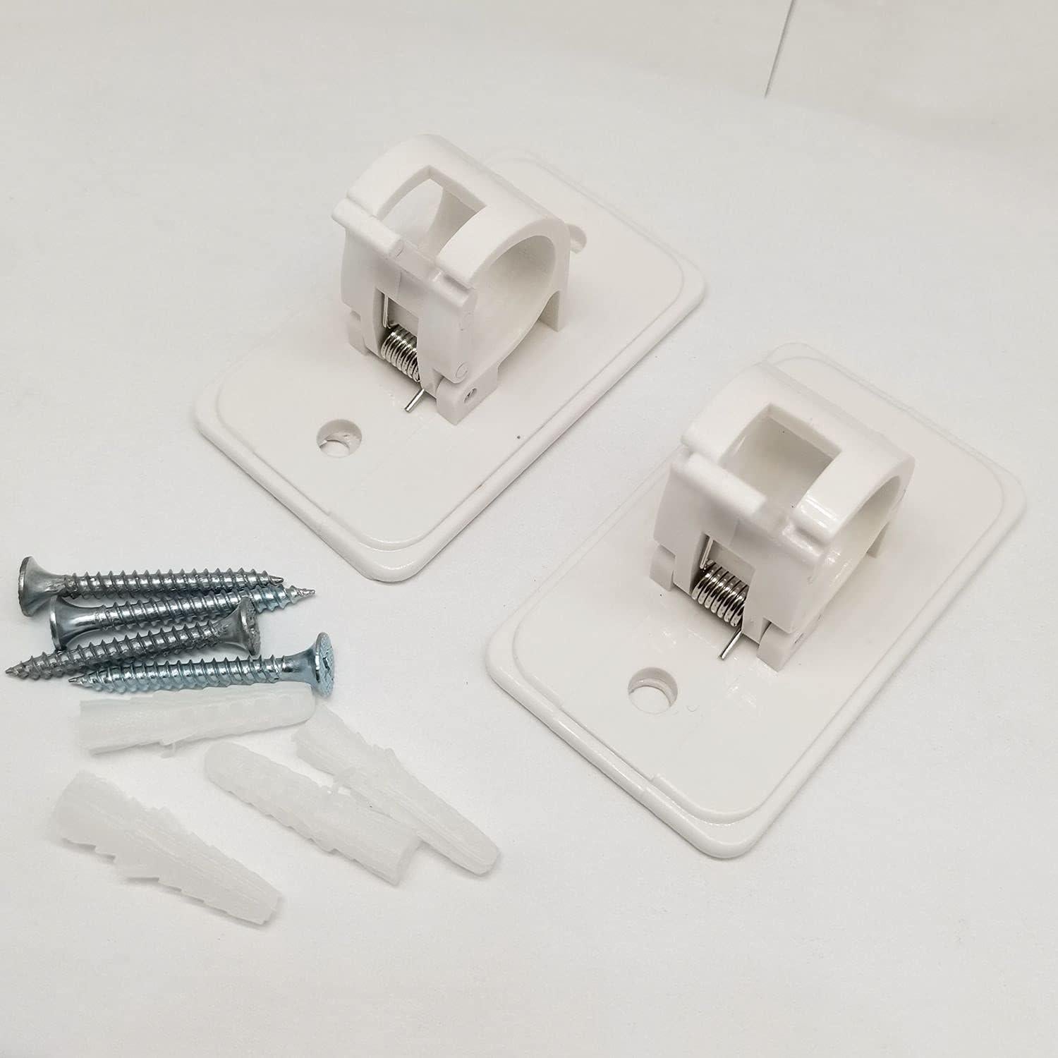 Soporte Universal para Cortinas HONEYSEW - 2 Piezas Plástico