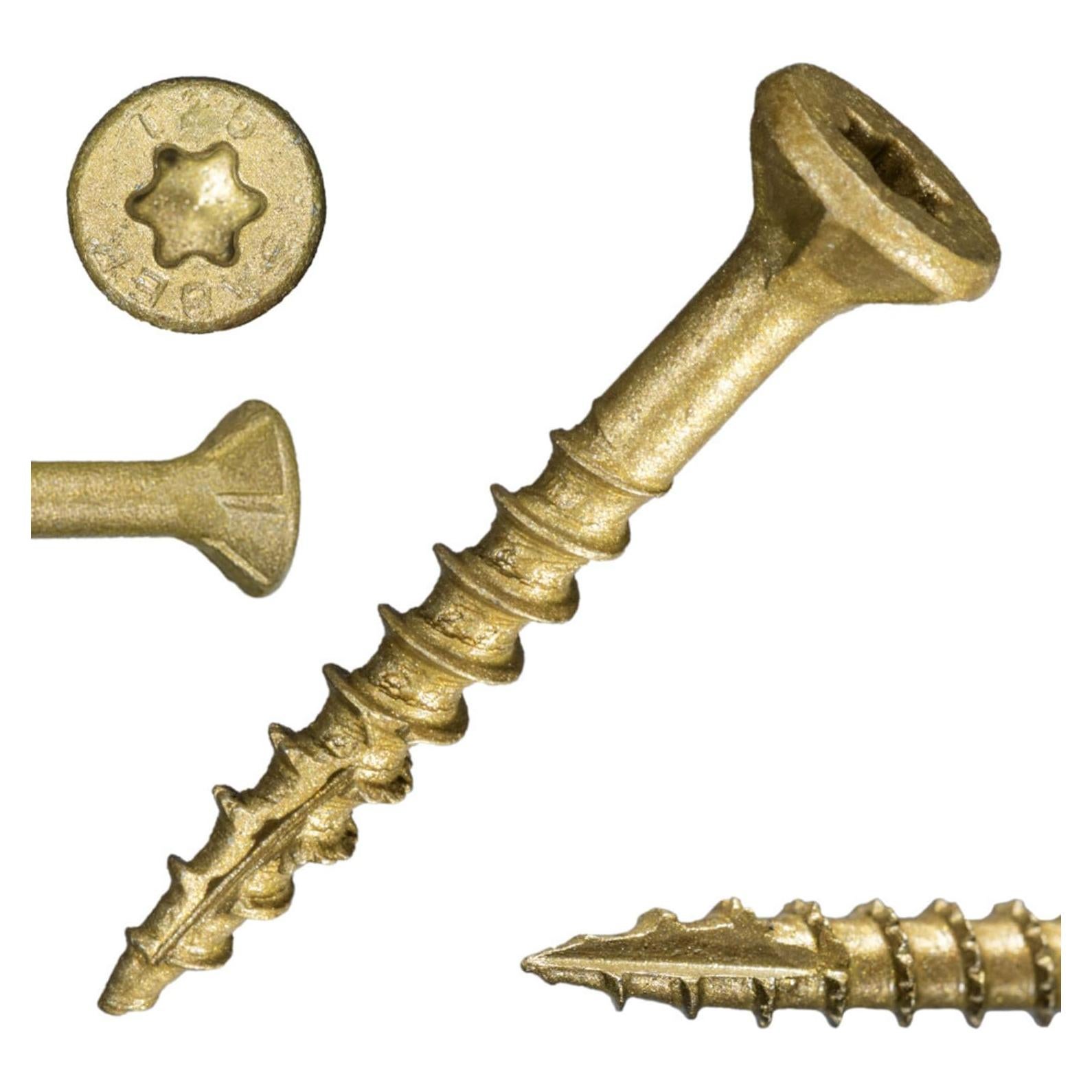 Tornillos para Deck SaberDrive #9 x 3.81 cm 1 LB (aprox. 153 piezas)