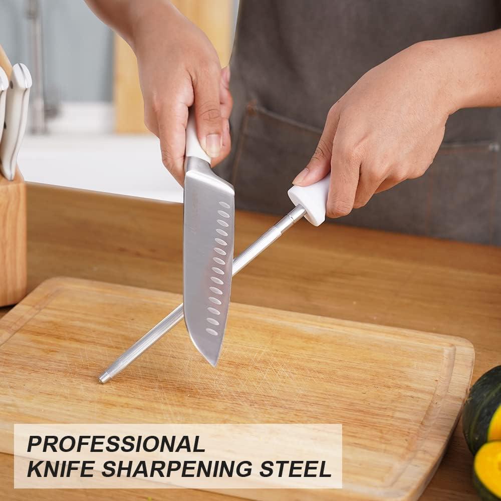 Juego de Cuchillos Harriet 14 Piezas Acero Inoxidable con Bloque