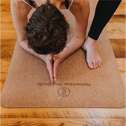 Alfombrilla de Yoga de Corcho Gurus 182.88x63.5 cm Antideslizante