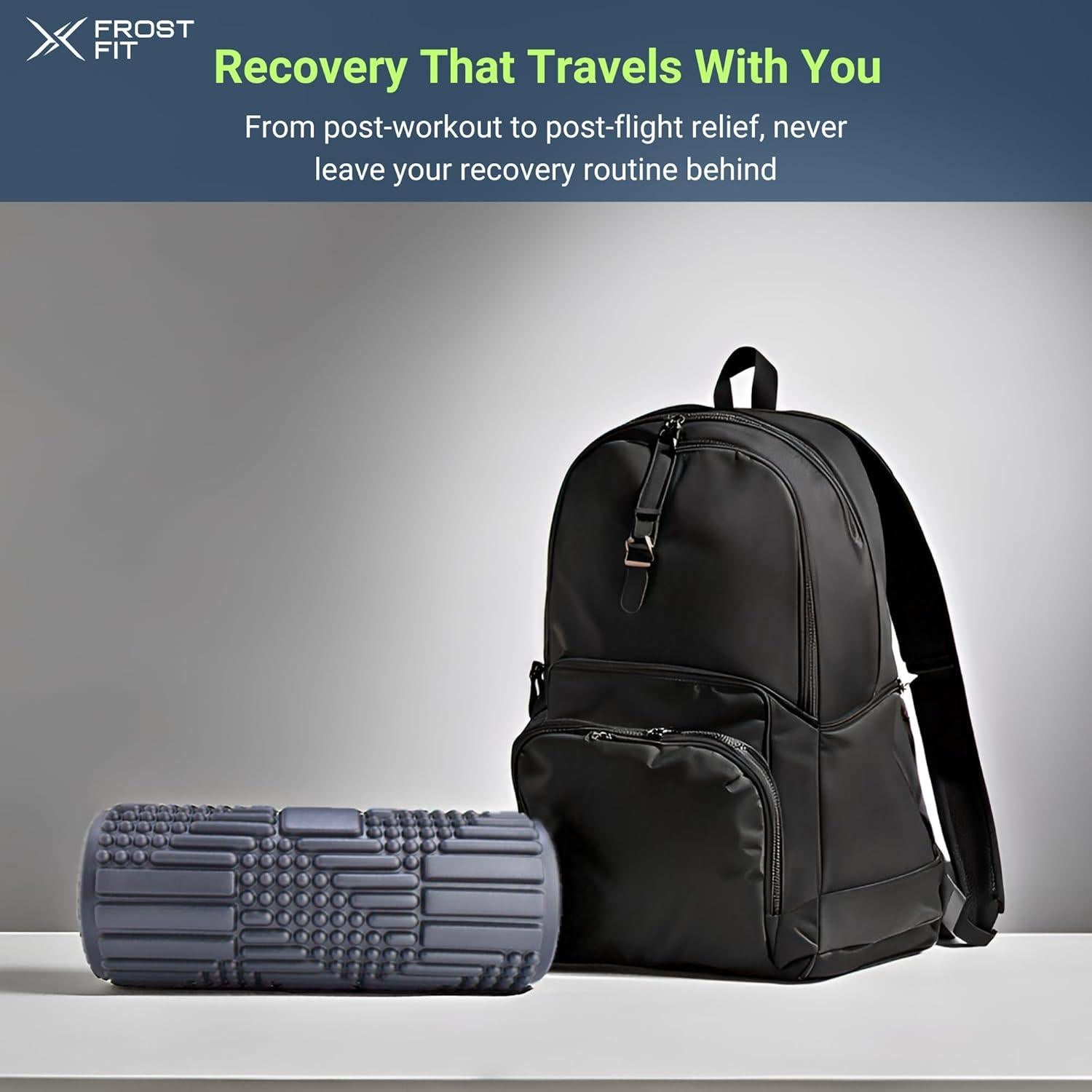 Rodillo de Espuma Vibrante Icebound Essentials Flow 33x13cm