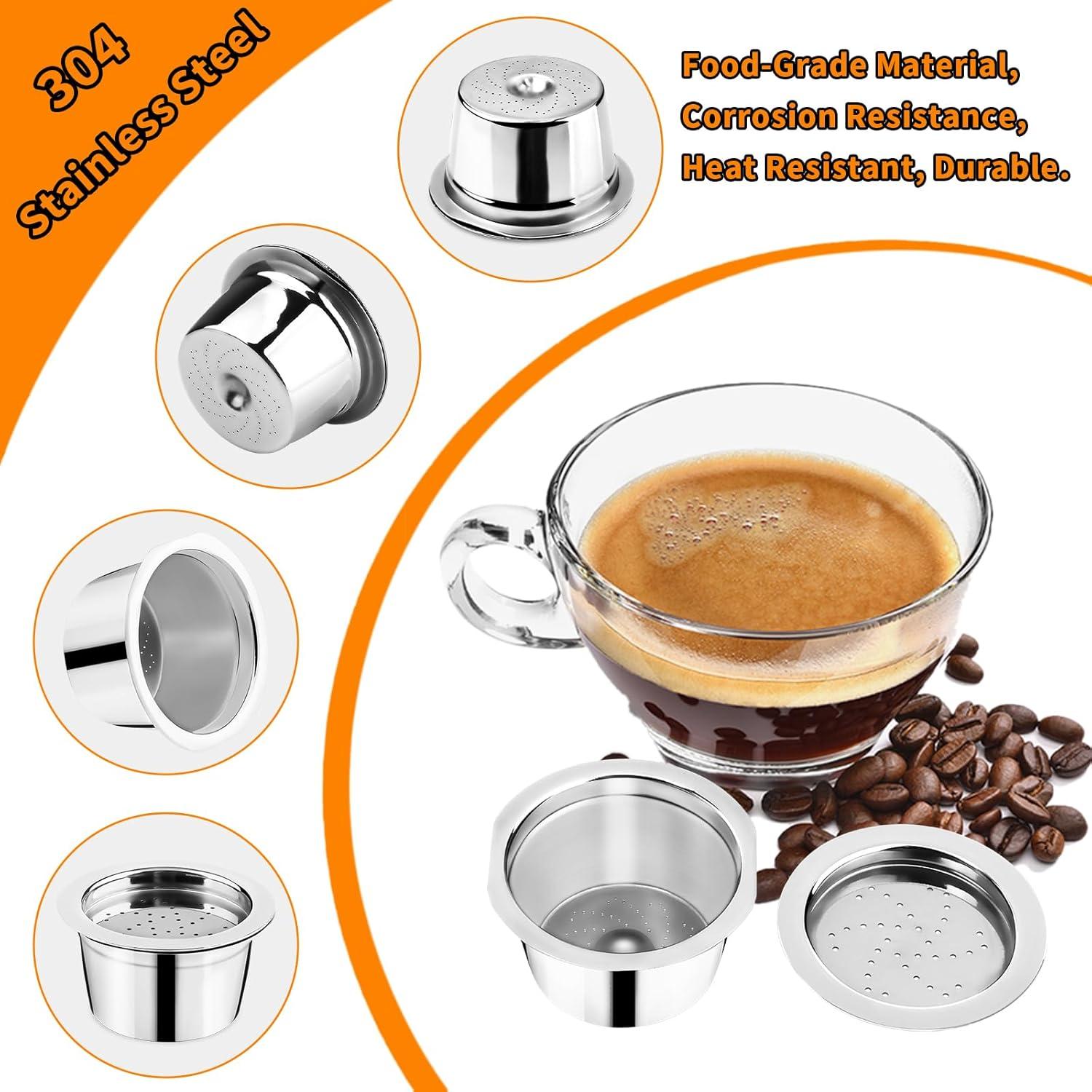 Cápsulas de café reutilizables FOVNOT para K Fee - Acero inoxidable