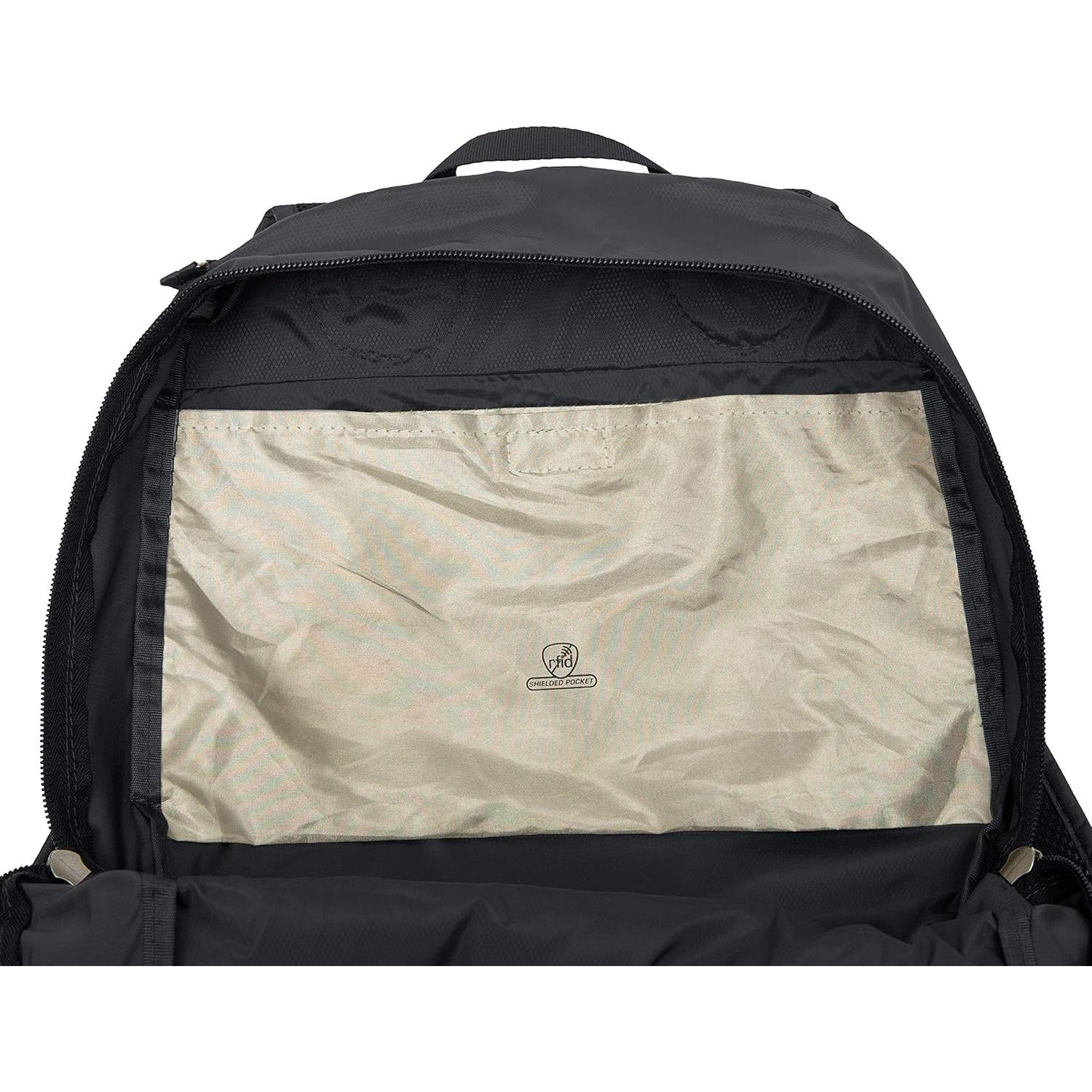 Mochila Plegable Antirrobo Travelon 18.5L Negra