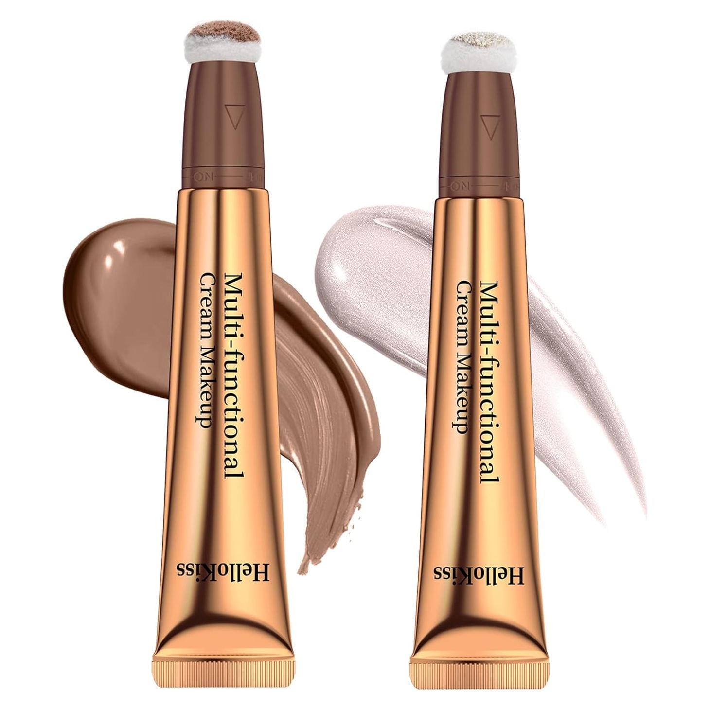 Juego de Varitas de Contorno y Iluminador Yeweian 30g